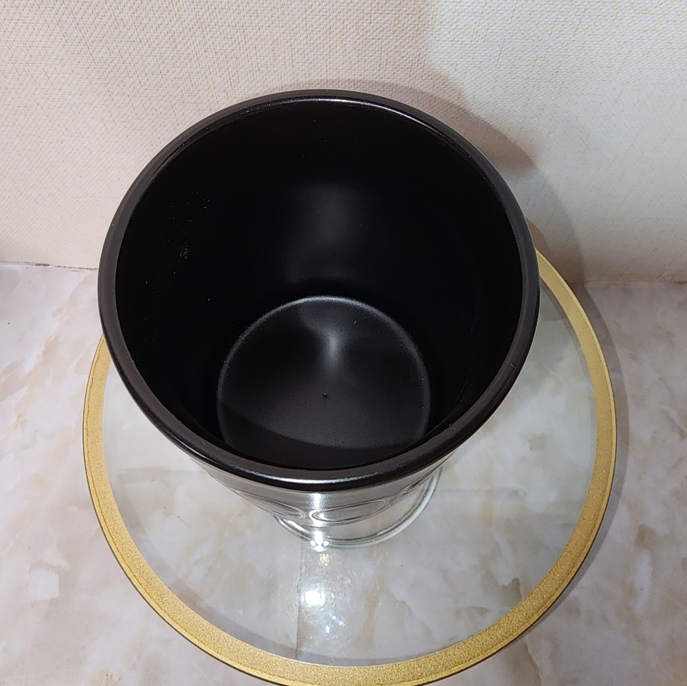 Rae Dunn Black Ceramic Spooky Jar with Lid - Picture 2 of 2